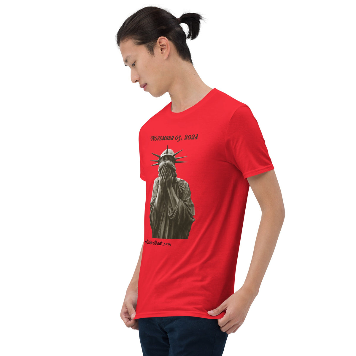 Liberty Despondent Short-Sleeve Unisex T-Shirt notsobreitbart.com