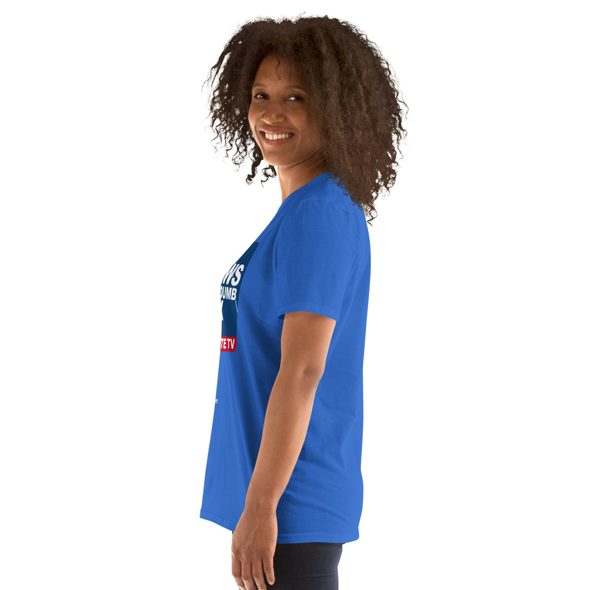 News for Dumb Fux Short-Sleeve Unisex T-Shirt notsobreitbart.com