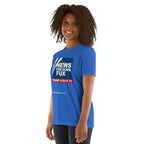 News for Dumb Fux Short-Sleeve Unisex T-Shirt notsobreitbart.com