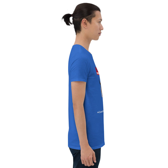 Morons Are Governing America Short-Sleeve Unisex T-Shirt notsobreitbart.com