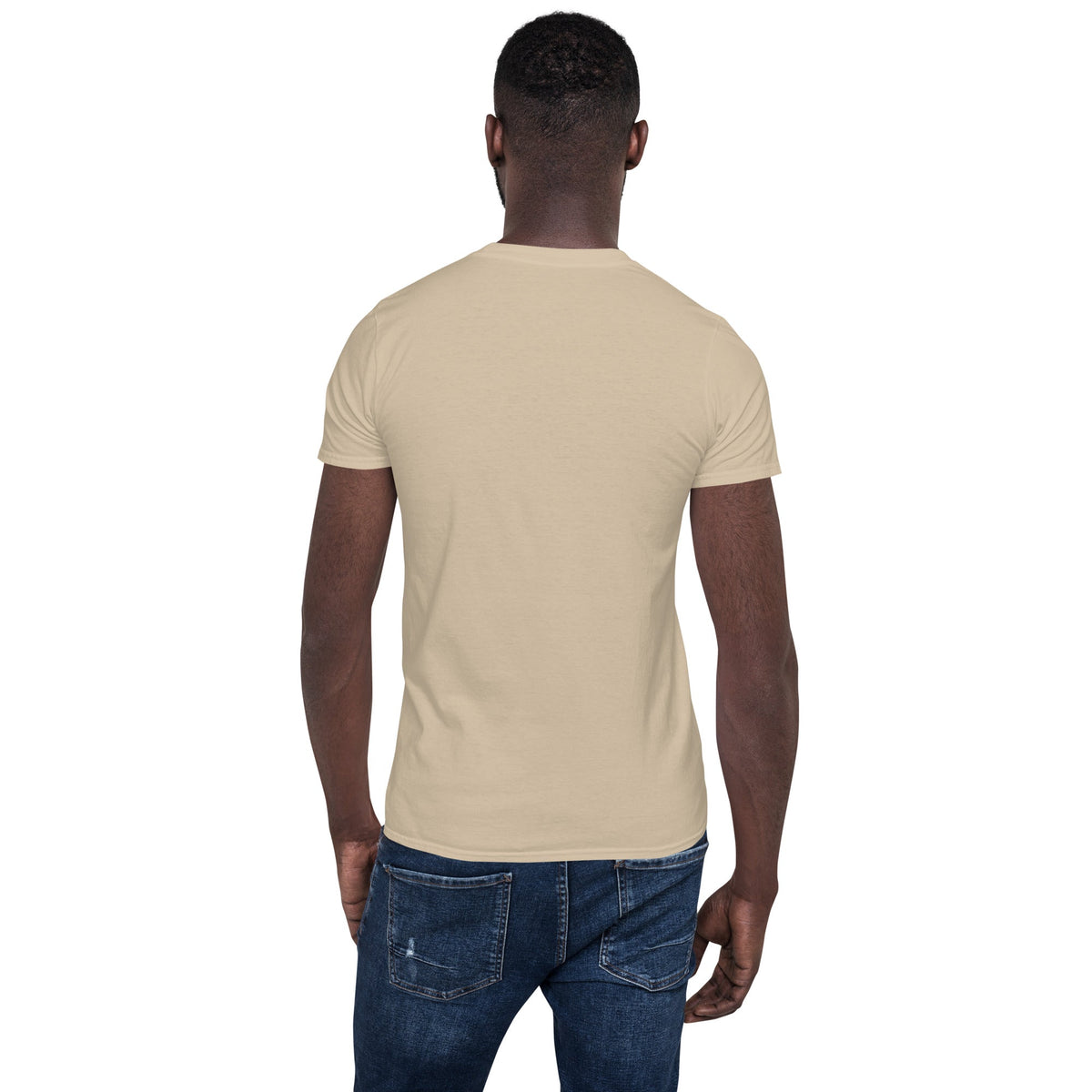 Trump's Stupidity Requires Stronger Med Short-Sleeve Unisex T-Shirt notsobreitbart.com