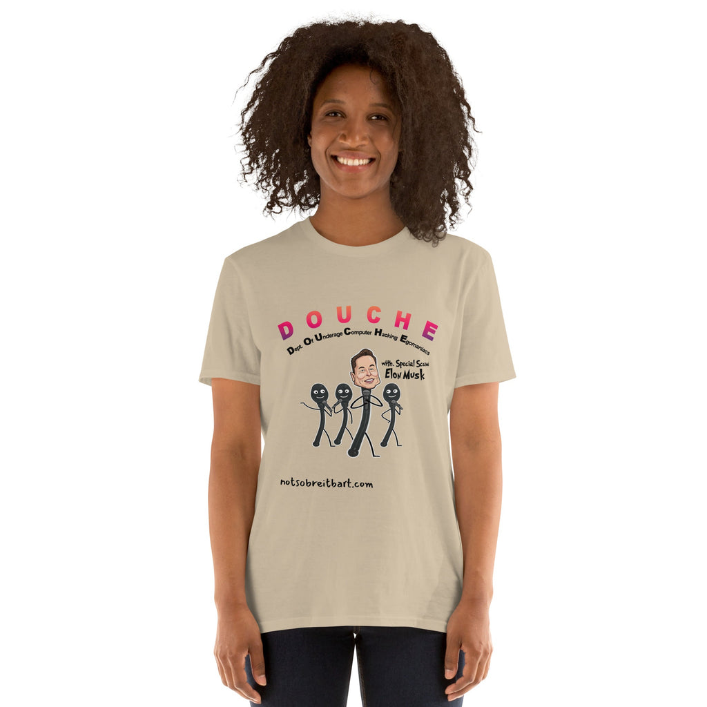 Doge Douche Musk  Unisex T-Shirt notsobreitbart.com