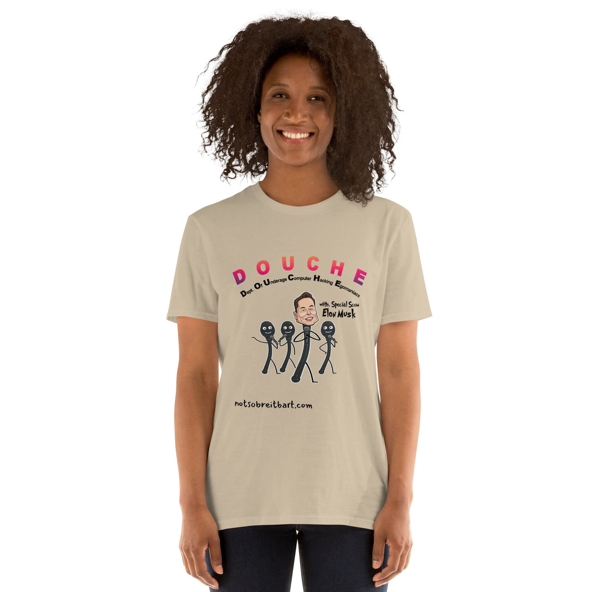 Doge Douche Musk  Unisex T-Shirt notsobreitbart.com