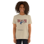 Trump's Stupidity Requires Stronger Meds Short-Sleeve Unisex T-Shirt notsobreitbart.com