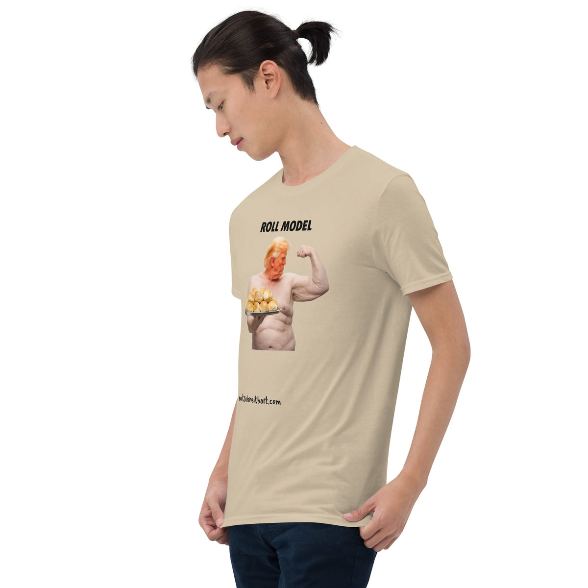 Roll Model Short-Sleeve Unisex T-Shirt notsobreitbart.com