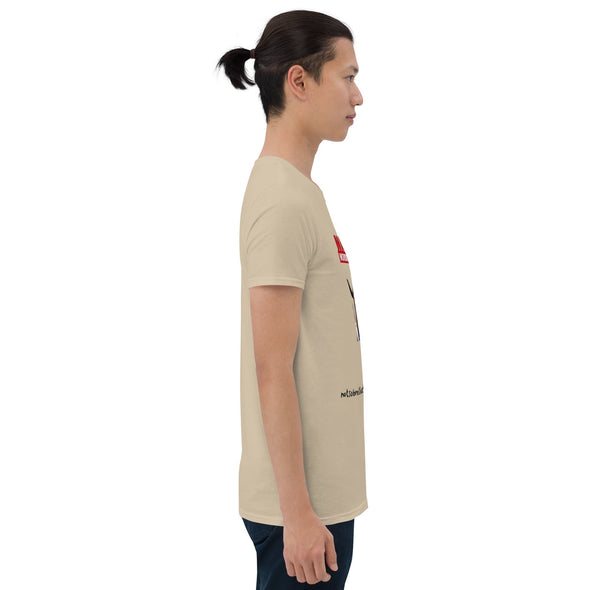 Morons Are Governing America Short-Sleeve Unisex T-Shirt notsobreitbart.com