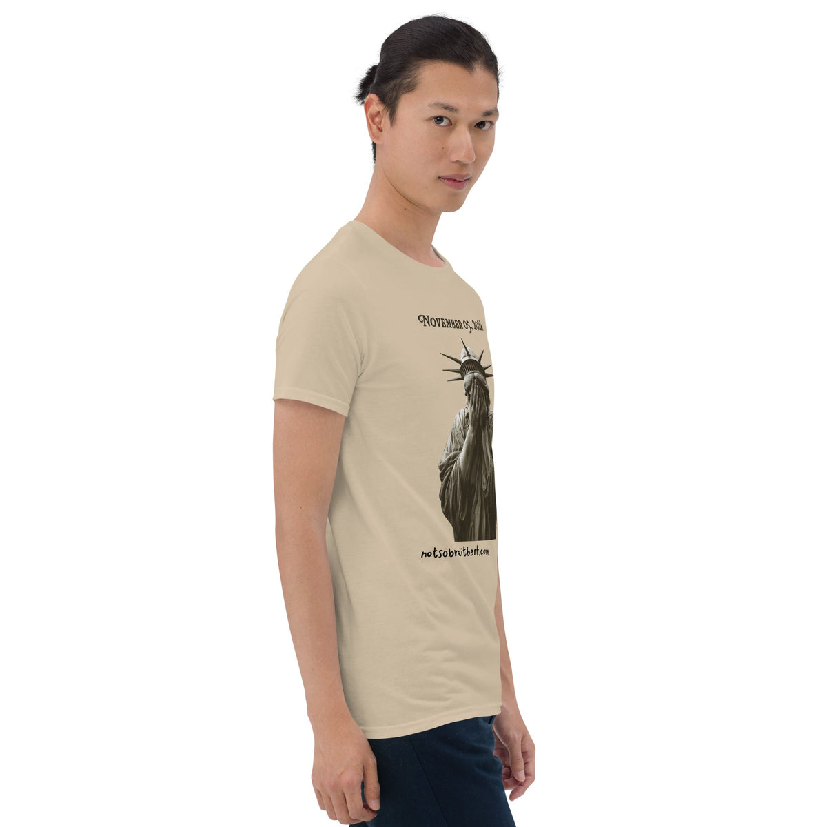 Liberty Despondent Short-Sleeve Unisex T-Shirt notsobreitbart.com