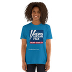 News for Dumb Fux Short-Sleeve Unisex T-Shirt notsobreitbart.com
