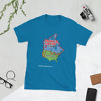 This would solve a lot of blue state's problems!   Canada, please?  Short-Sleeve Unisex T-Shirt notsobreitbart.com