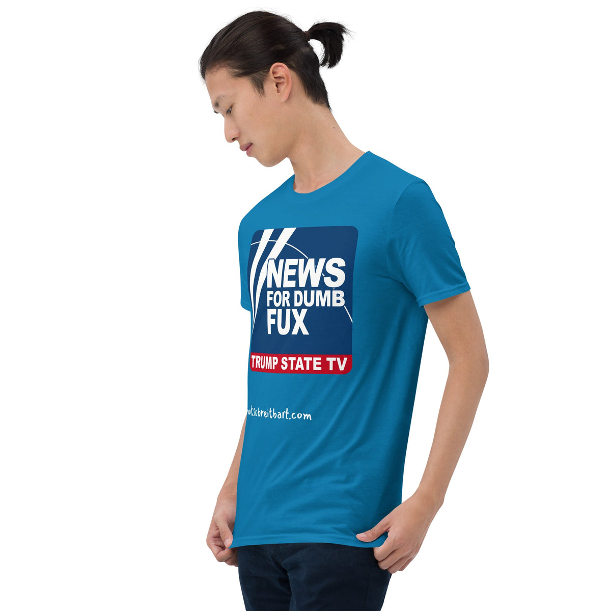 News for Dumb Fox Short-Sleeve Unisex T-Shirt notsobreitbart.com