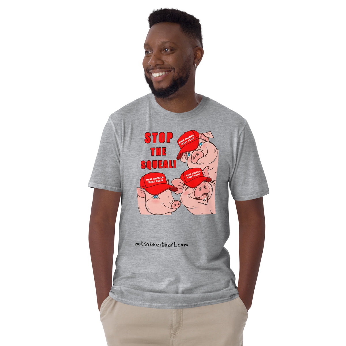 Short-Sleeve Unisex T-Shirt notsobreitbart.com