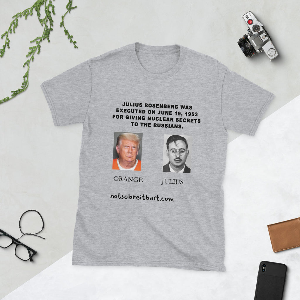 Orange Julius Short-Sleeve Soft Unisex T-Shirt notsobreitbart.com