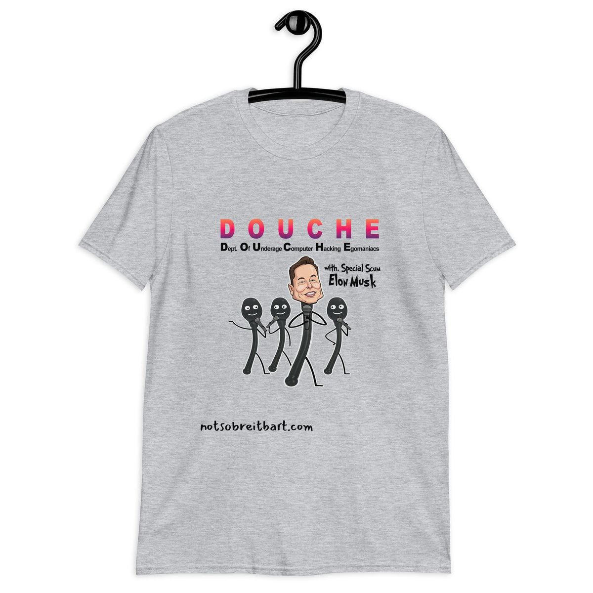 Douche  Unisex T-Shirt style 1 notsobreitbart.com