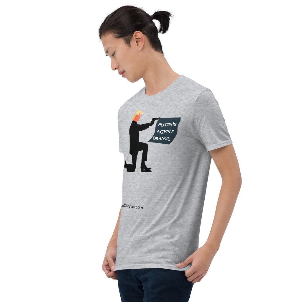 Putin's Agent Short-Sleeve Unisex T-Shirt notsobreitbart.com