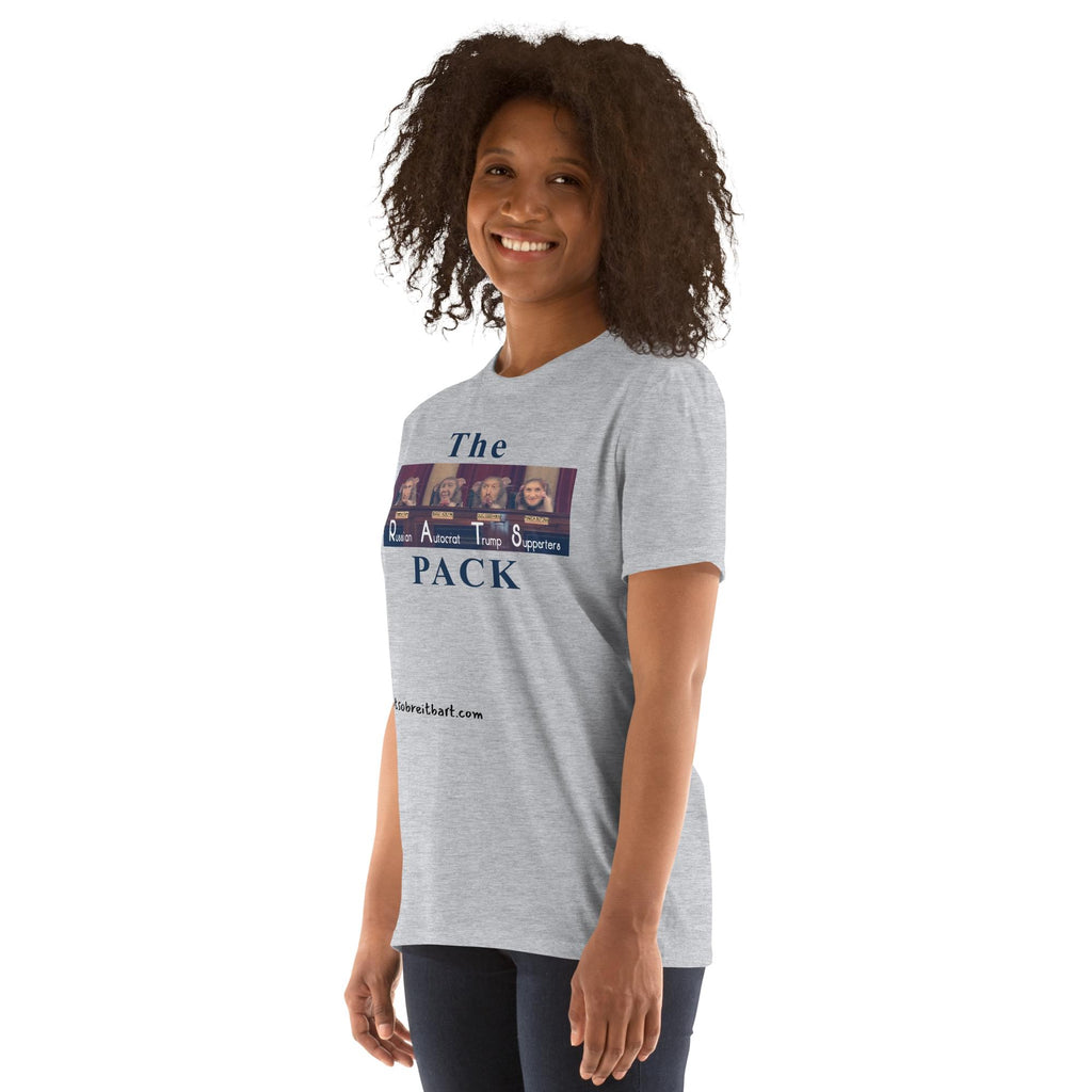 RATPACK Short-Sleeve Unisex T-Shirt notsobreitbart.com