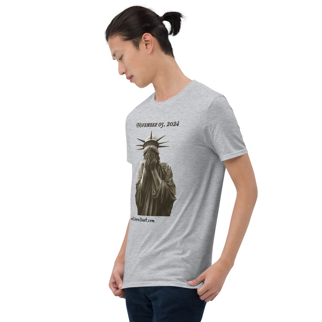 Liberty Despondent Short-Sleeve Unisex T-Shirt notsobreitbart.com