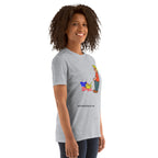 Trump pissing on US Short-Sleeve Unisex T-Shirt notsobreitbart.com