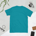Trump's Stupidity Requires Stronger Meds Short-Sleeve Unisex T-Shirt notsobreitbart.com