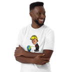 PISS ON THE WORLD Short-Sleeve Unisex T-Shirt notsobreitbart.com