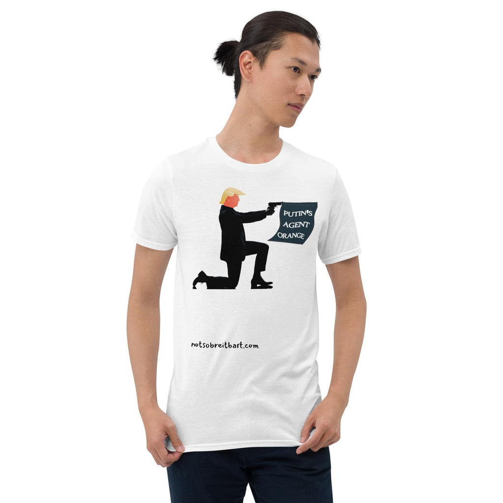 Putin's Agent Short-Sleeve Unisex T-Shirt notsobreitbart.com