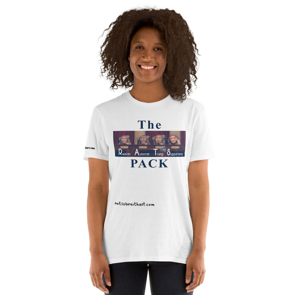 RATPACK Short-Sleeve Unisex T-Shirt notsobreitbart.com