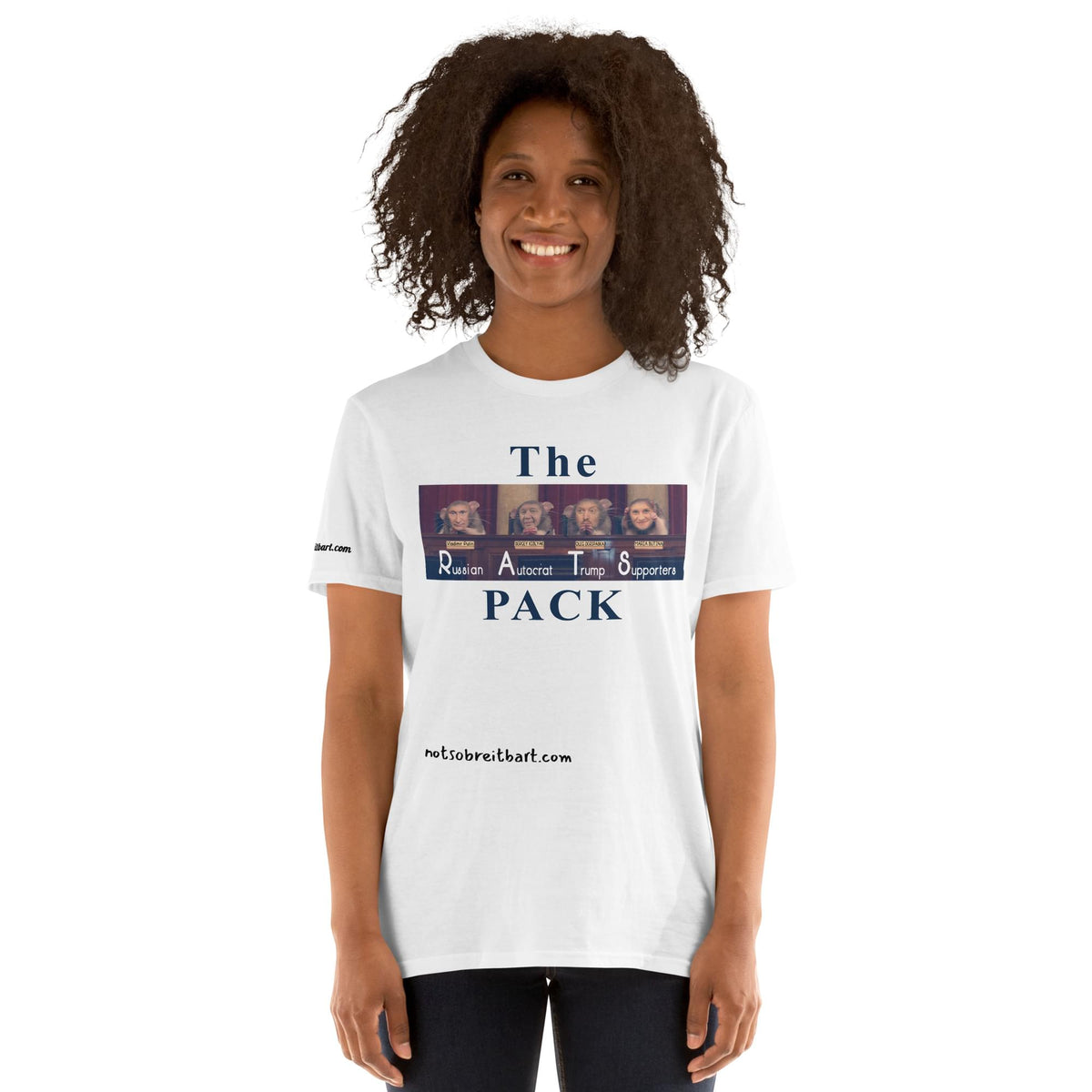 RATPACK Short-Sleeve Unisex T-Shirt notsobreitbart.com