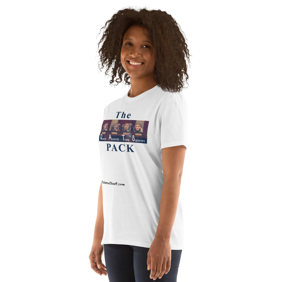 RATPACK Short-Sleeve Unisex T-Shirt notsobreitbart.com