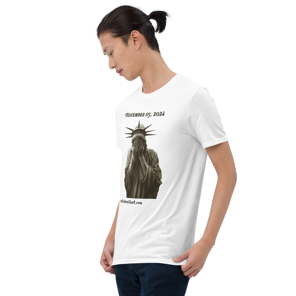 Liberty Despondent Short-Sleeve Unisex T-Shirt notsobreitbart.com