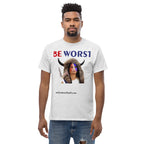 BE WORST Men's (standard/unisex)  classic tee notsobreitbart.com