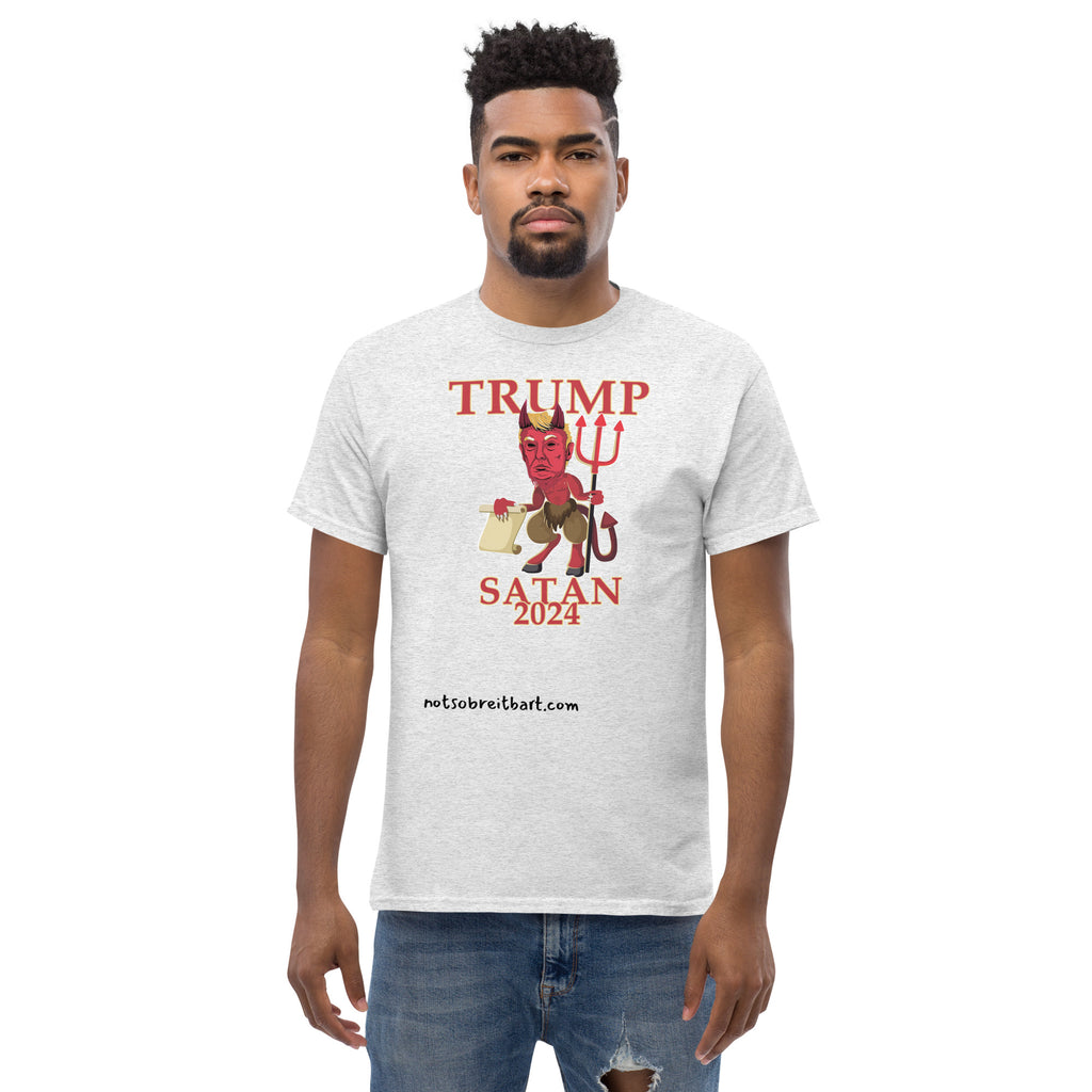 Trump Satan w/horns Unisex classic tee notsobreitbart.com