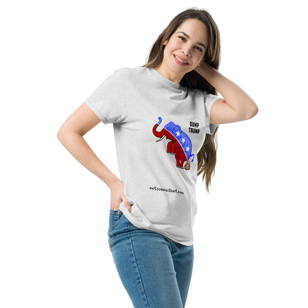 DUMP Trump Unisex classic tee notsobreitbart.com