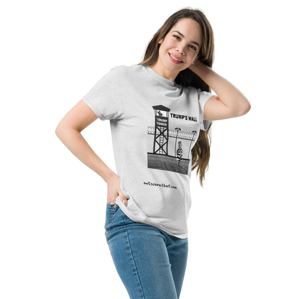 Trump's New Residence, Trump's Wall, Trump Tower, Unisex classic tee notsobreitbart.com
