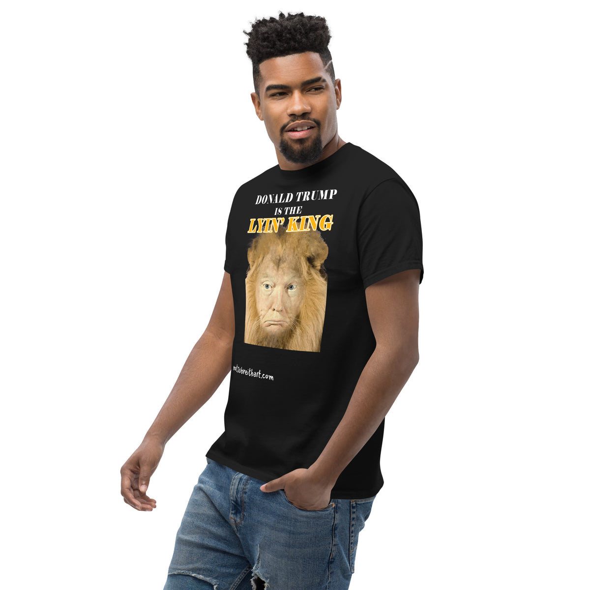 Lyin' King (without reviews) Unisex classic tee notsobreitbart.com