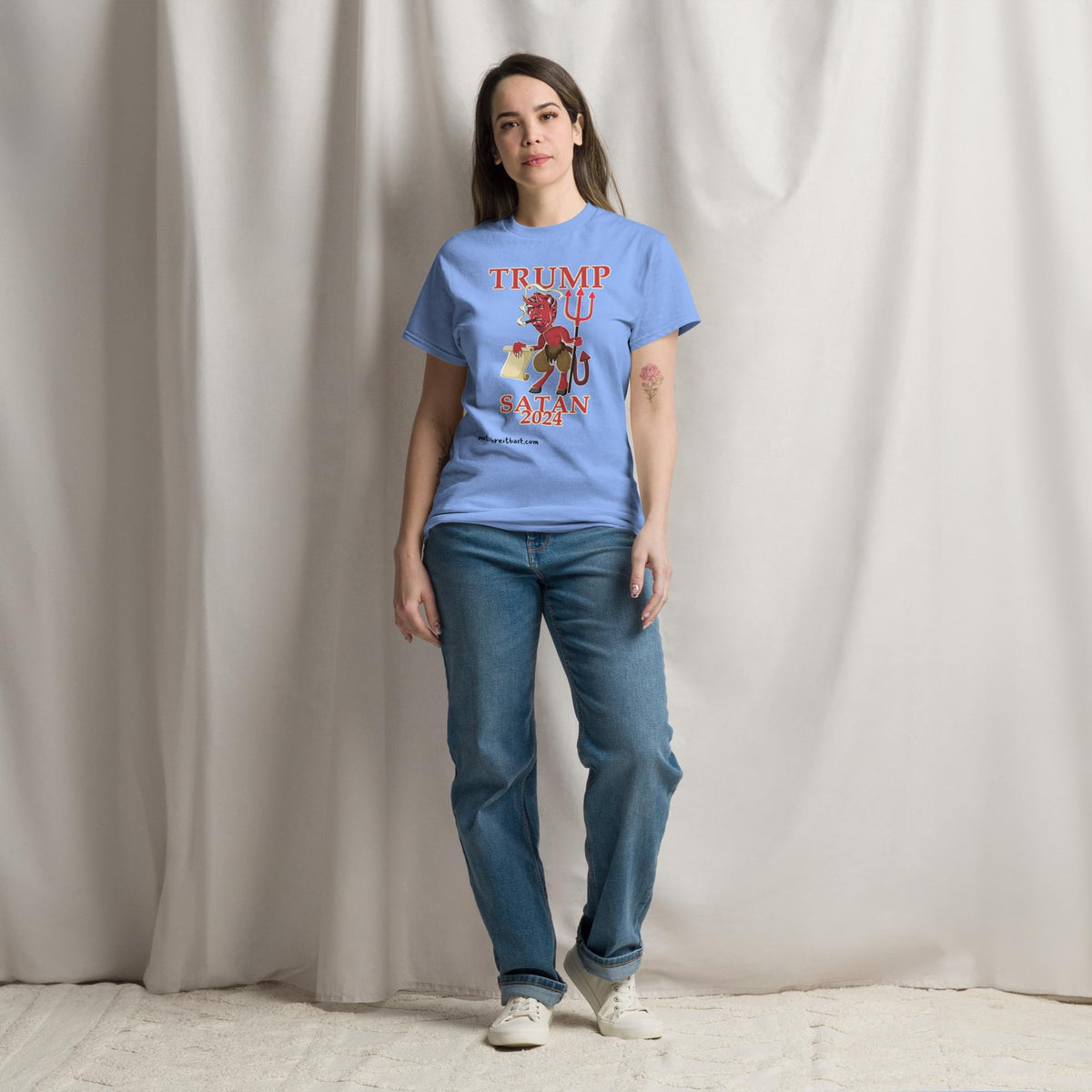 TRUMP/SATAN Unisex classic tee notsobreitbart.com