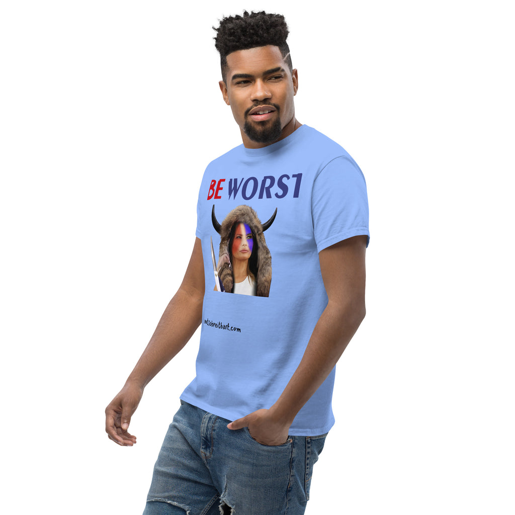 BE WORST Men's (standard/unisex)  classic tee notsobreitbart.com