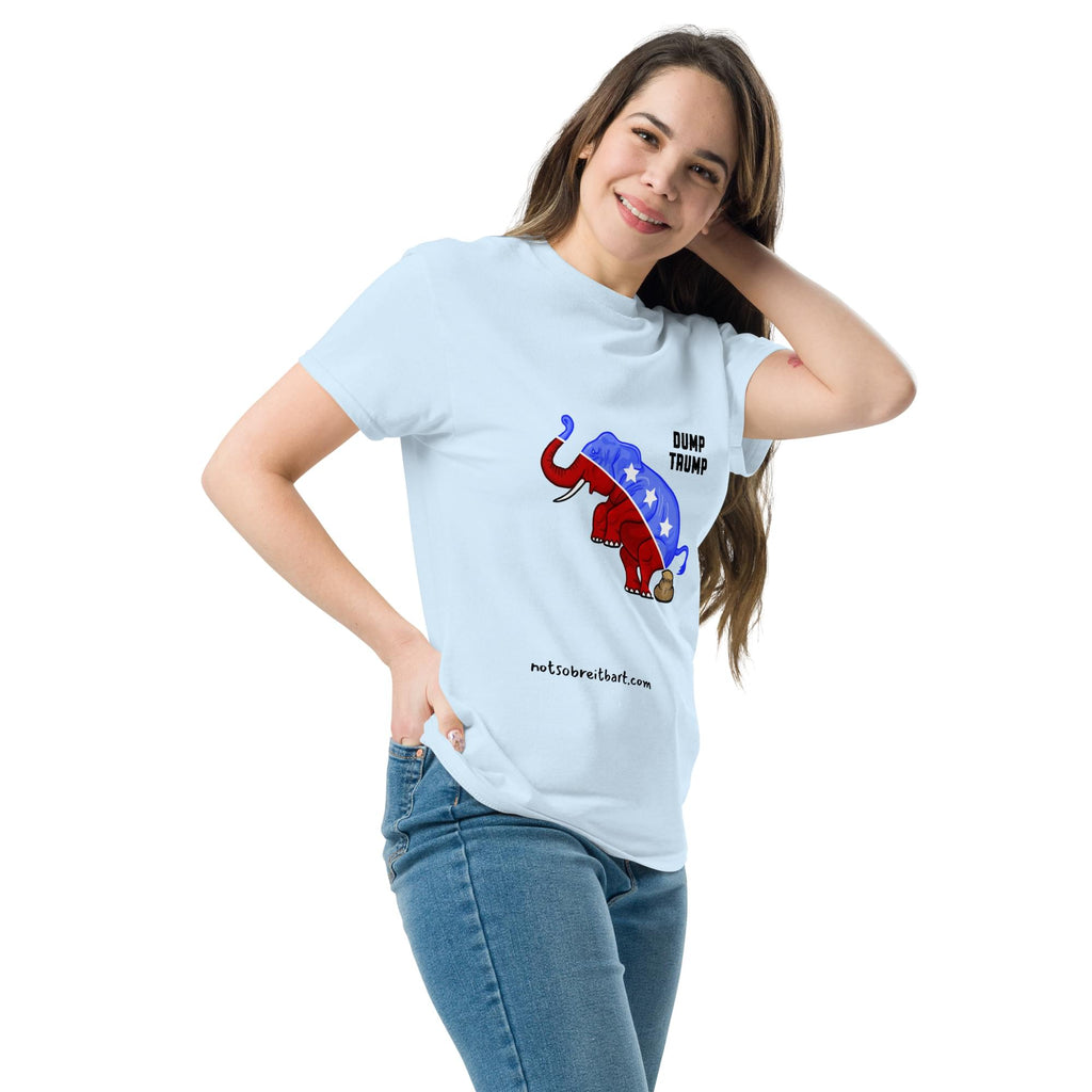 DUMP Trump Unisex classic tee notsobreitbart.com