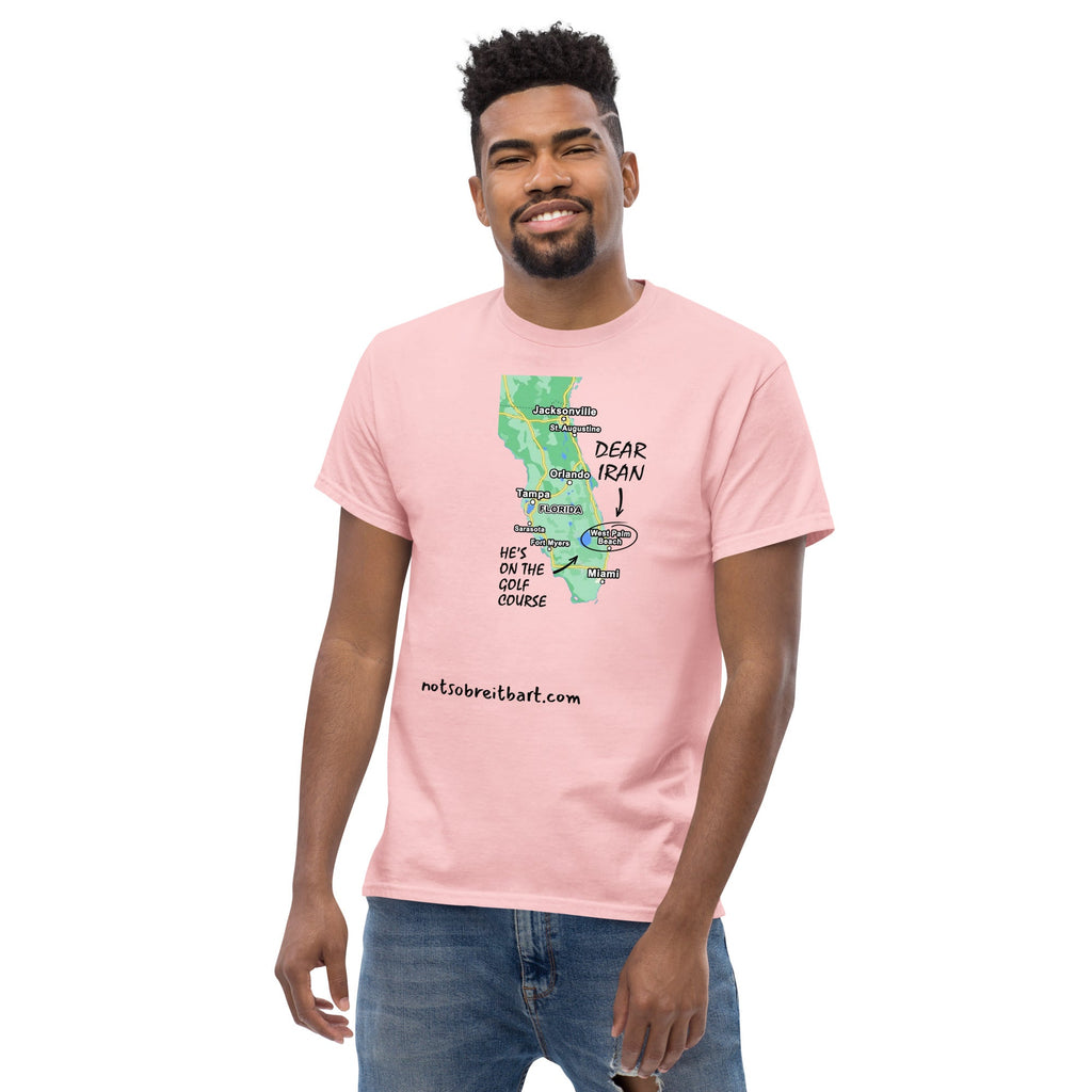 Dear Iran/Golf Course Unisex T notsobreitbart.com