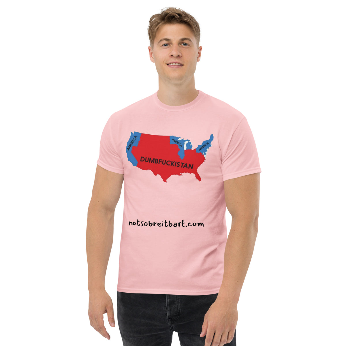 Trump's America:  Dumbfuckistan Unisex classic tee notsobreitbart.com