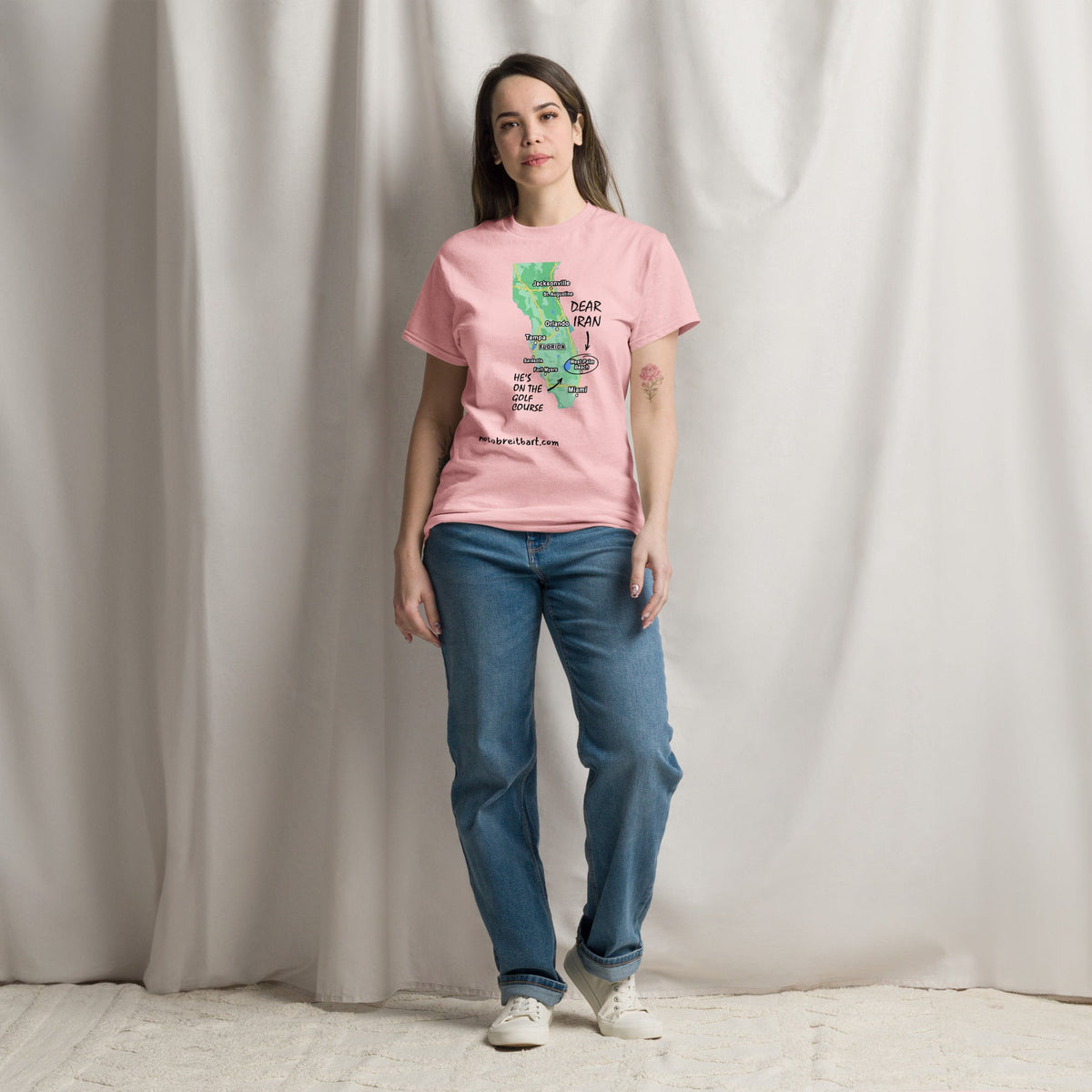 Iran/Golf Course Unisex classic tee notsobreitbart.com