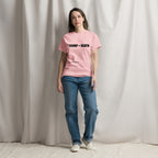 Trump = Death (horizontal) Unisex classic tee. Trump's policies kill. notsobreitbart.com