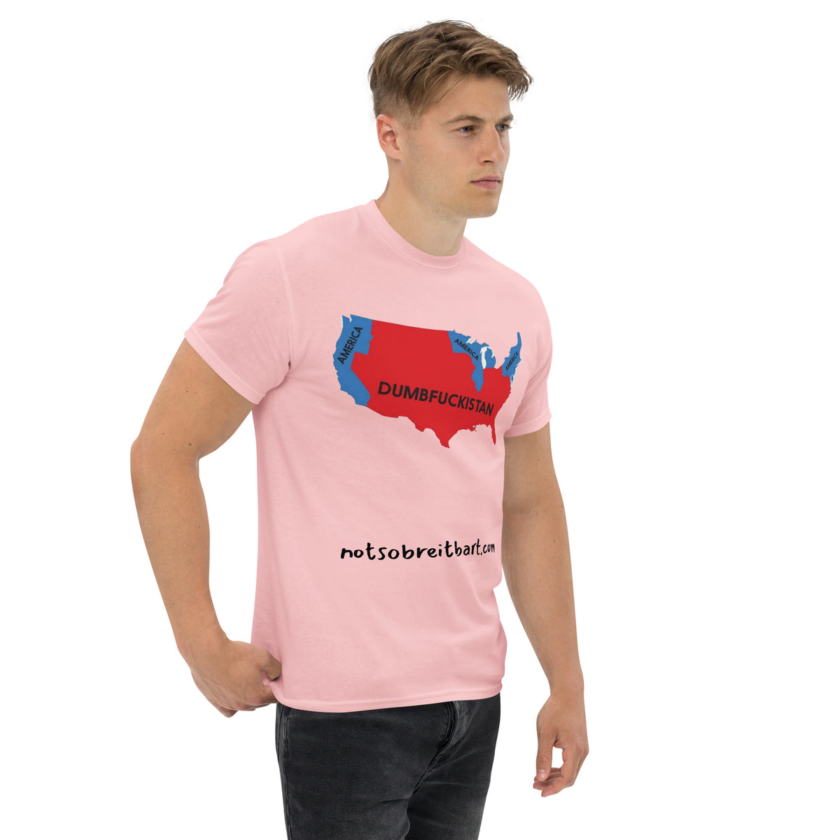 Trump's America:  Dumbfuckistan Unisex classic tee notsobreitbart.com
