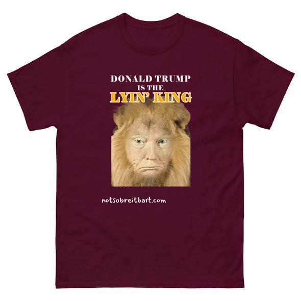 Lyin' King LIMITED ED.   This will be HUGE.  Recommended.  Bigly! notsobreitbart.com