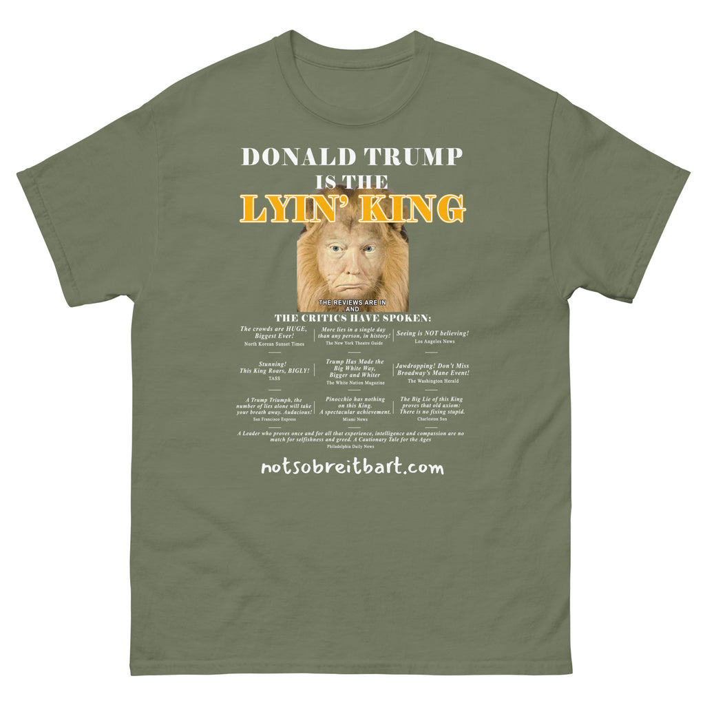 Lyin' King Unisex classic tee notsobreitbart.com