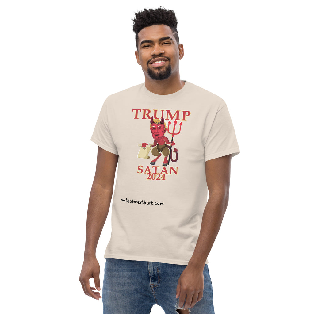 Trump Satan w/horns Unisex classic tee notsobreitbart.com