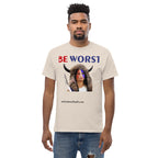BE WORST Men's (standard/unisex)  classic tee notsobreitbart.com