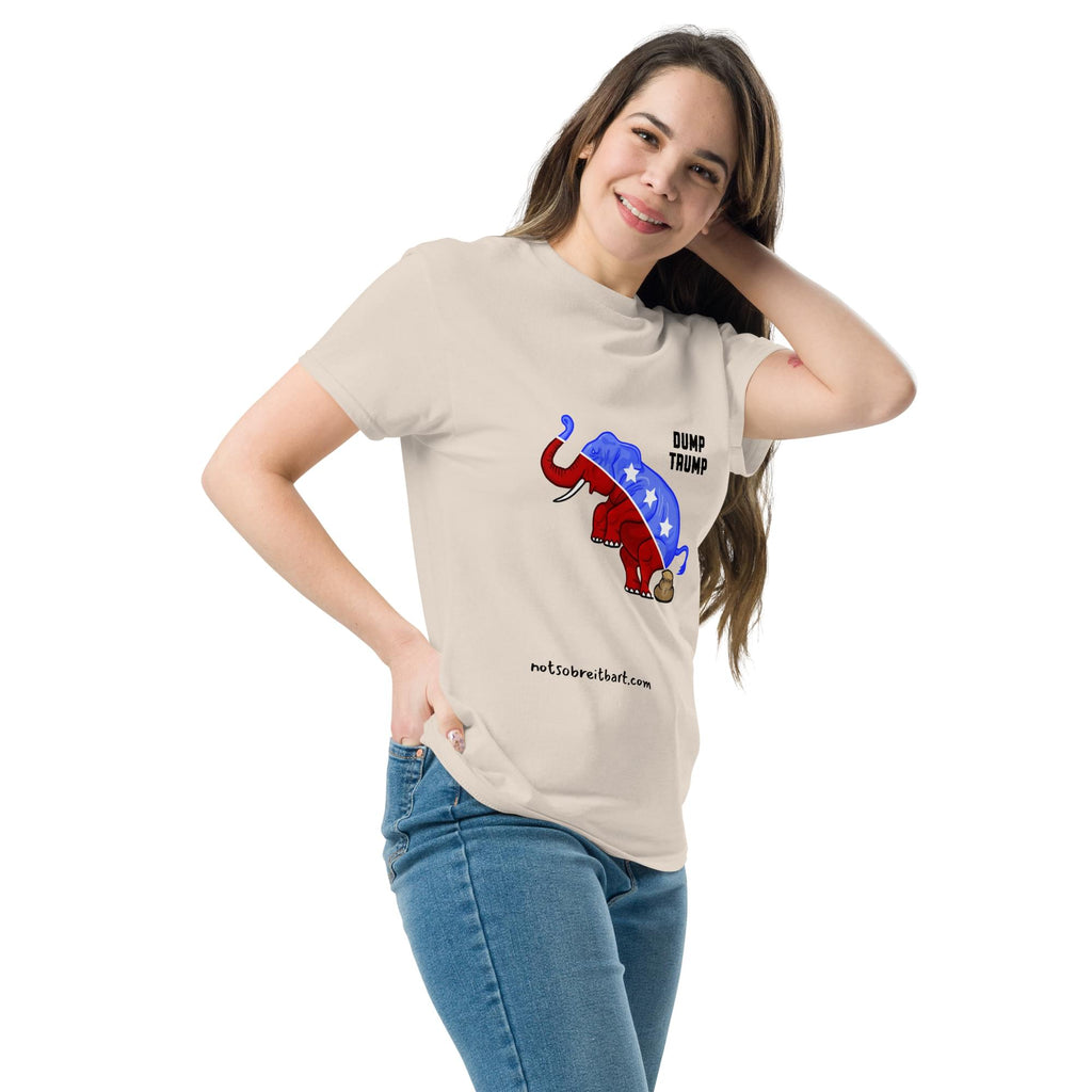 DUMP Trump Unisex classic tee notsobreitbart.com
