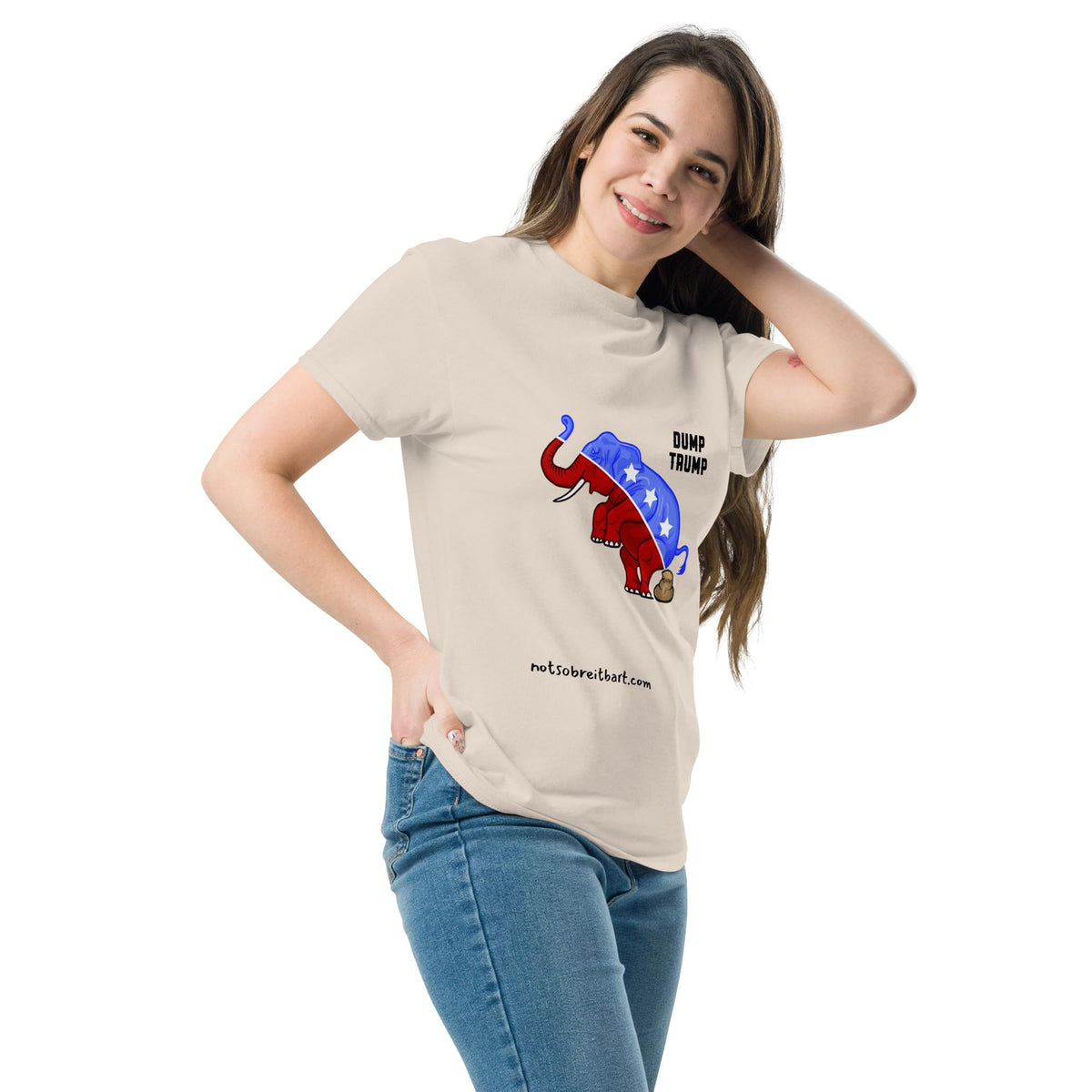 DUMP Trump Unisex classic tee notsobreitbart.com