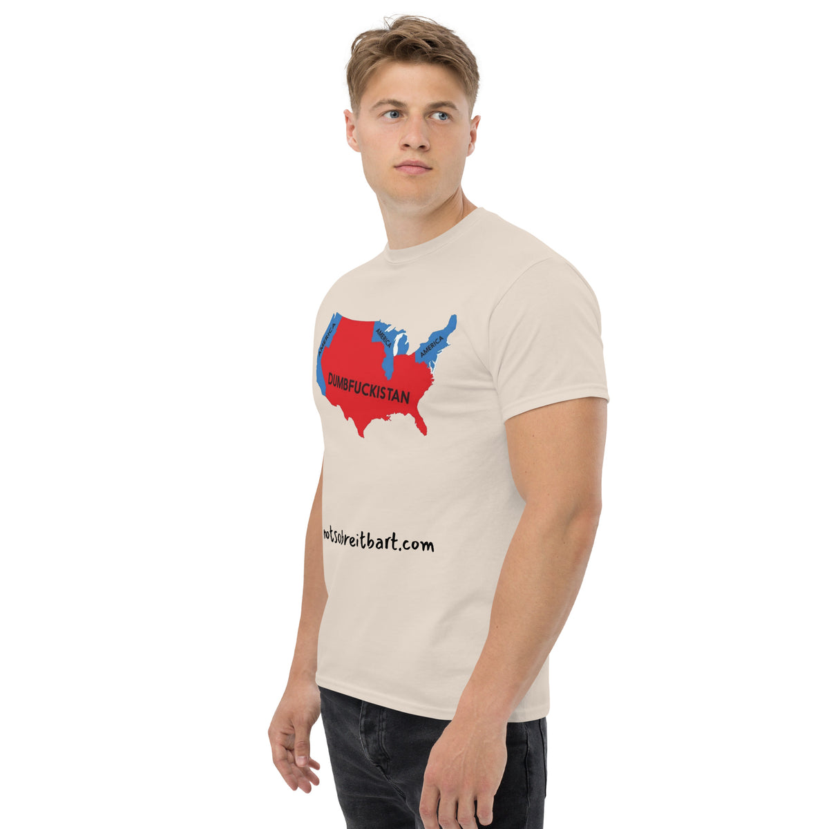 Trump's America:  Dumbfuckistan Unisex classic tee notsobreitbart.com