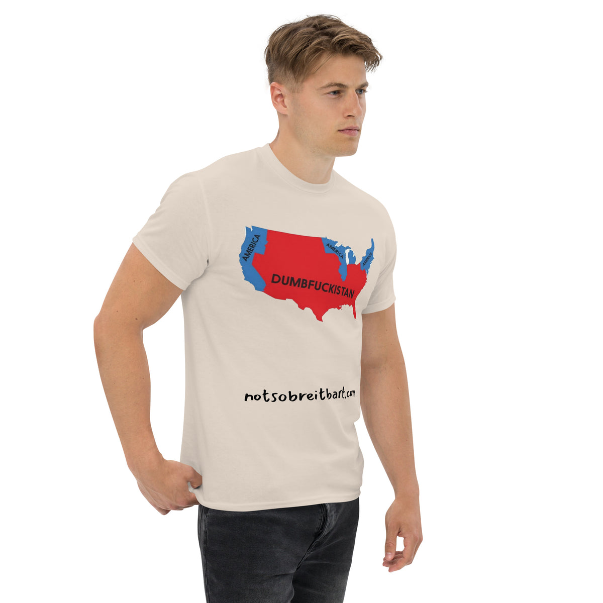 Trump's America:  Dumbfuckistan Unisex classic tee notsobreitbart.com
