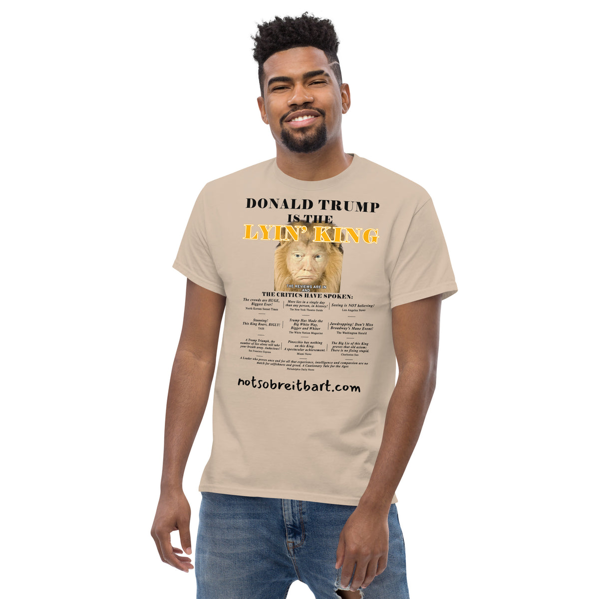 LYIN' KING Unisex classic tee notsobreitbart.com